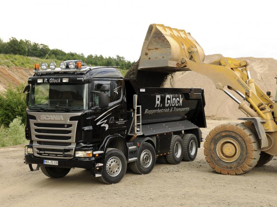  Scania R480 8x4 Tipper 2009 года  (фото 3 из 4)